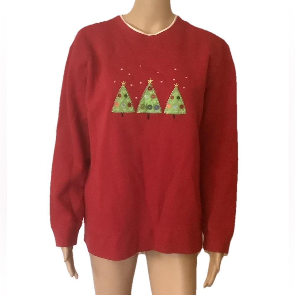 Christmas fleece Sweater size M Classic Element